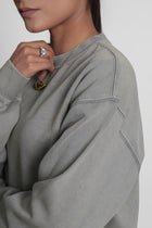 7500 Mineral Wash Balanced Crewneck