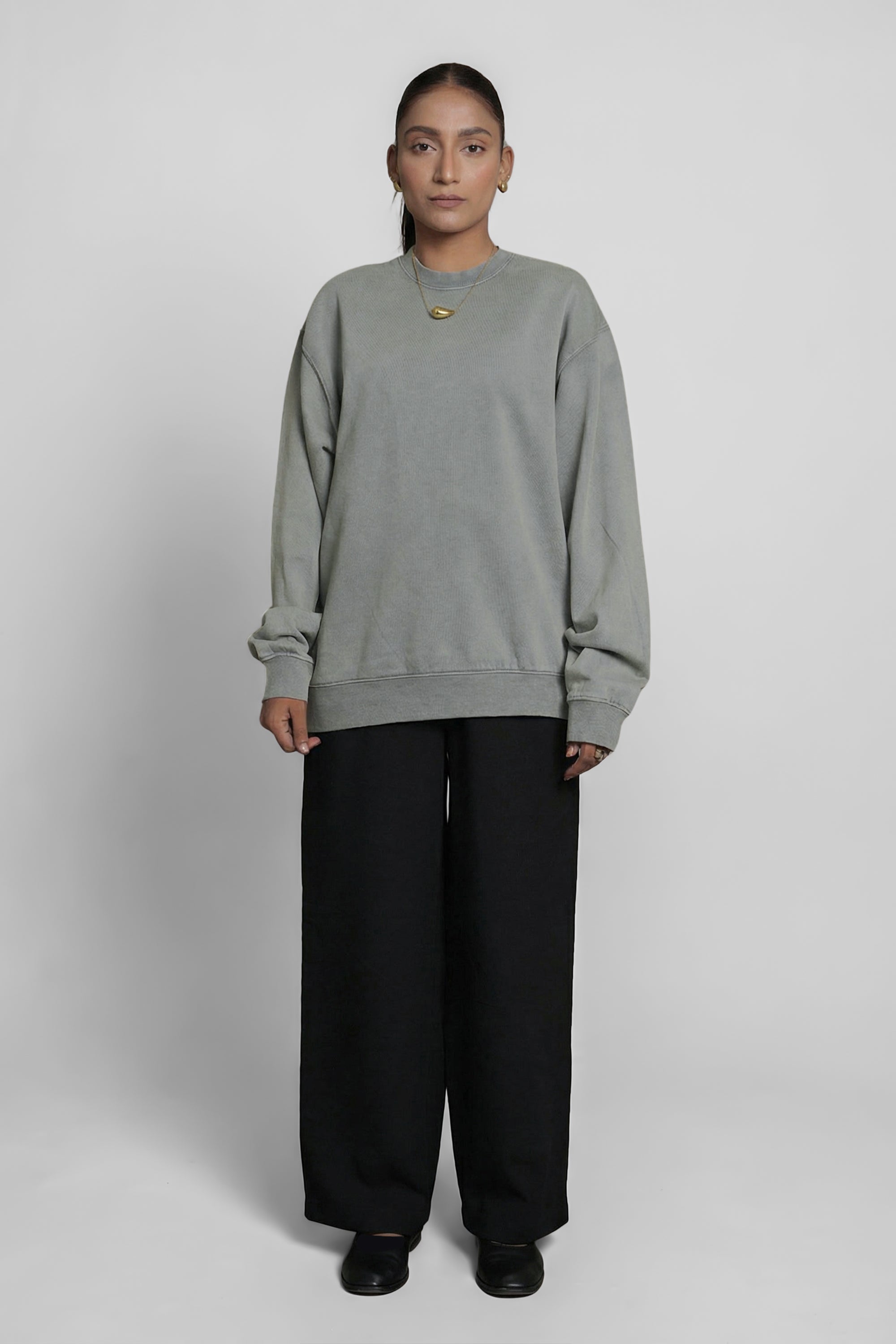7500 Mineral Wash Balanced Crewneck