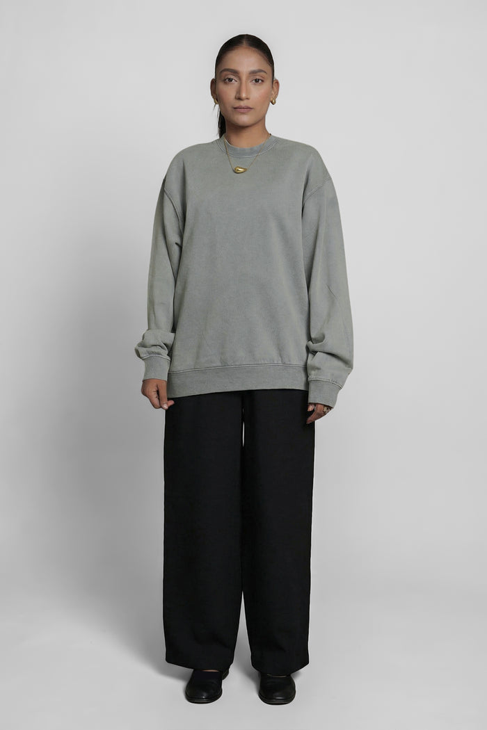 7500 Mineral Wash Balanced Crewneck