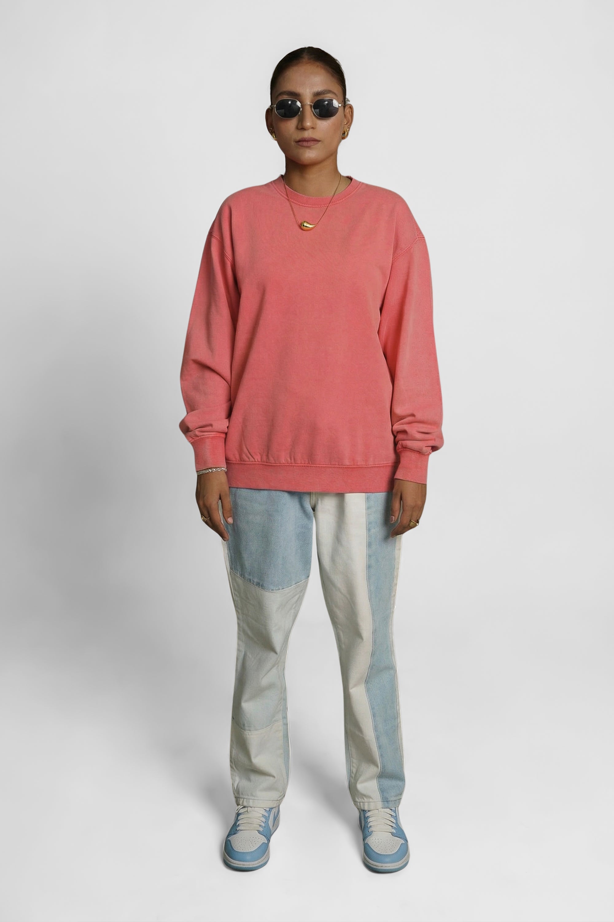 7500 Mineral Wash Balanced Crewneck